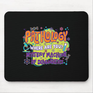 Pathology Lab Week 2025 Mystery Machine Of Diagnos Mouse Pad