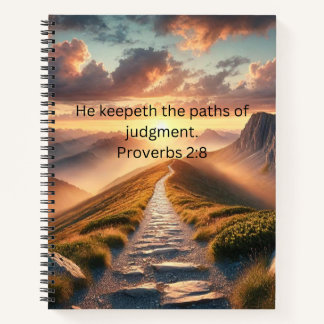 Paths of Judgment Notebook