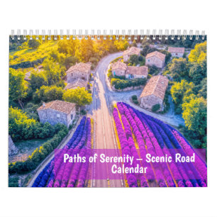 Paths of Serenity – 2027 Scenic Road Calendar