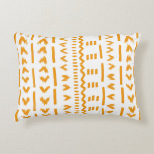 Paths Of Sun Mudcloth African Pattern Accent Pillow
