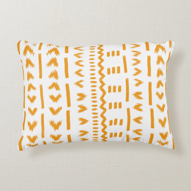 Paths Of Sun Mudcloth African Pattern Accent Pillow (Front)