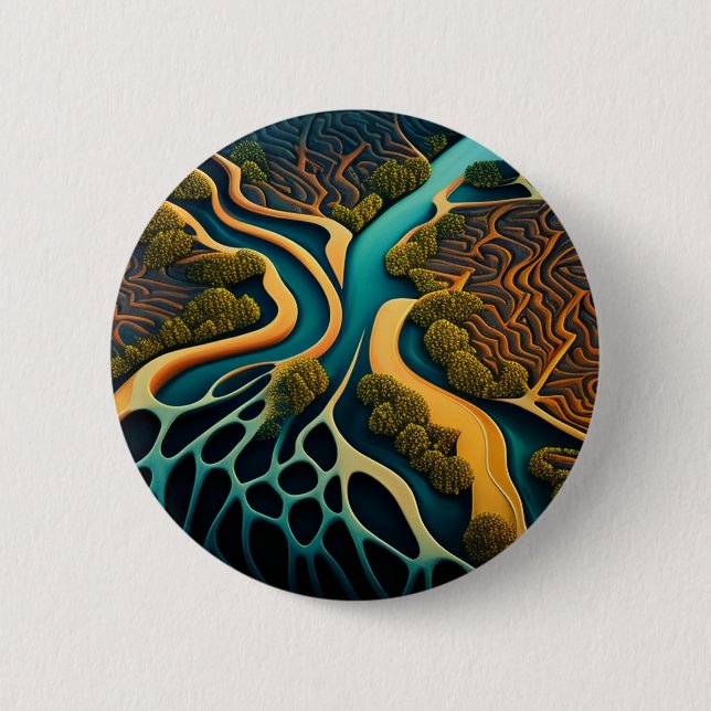 Paths of the Dreamland 2 Inch Round Button (Front)