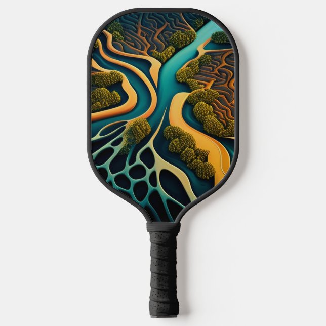 Paths of the Dreamland Pickleball Paddle (Front)