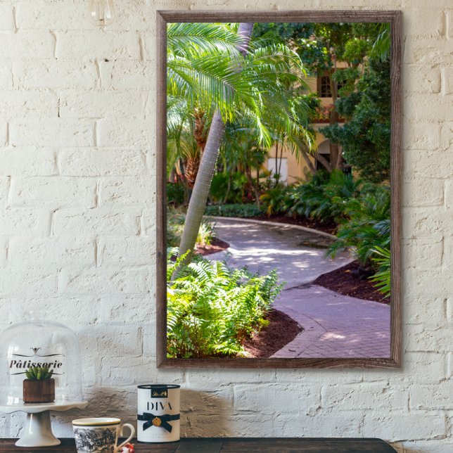 Pathway Through the Palms Poster (Creator Uploaded)