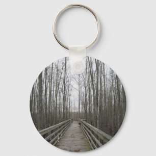 Pathway Through the Wilderness Keychain