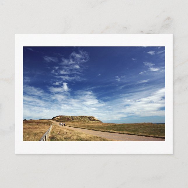 Pathway to Hengistbury Head Postcard (Front)