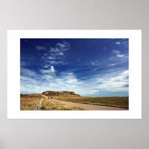 Pathway to Hengistbury Head Poster