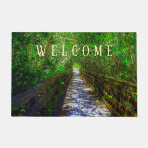 Pathway under the Tree Canopy Doormat