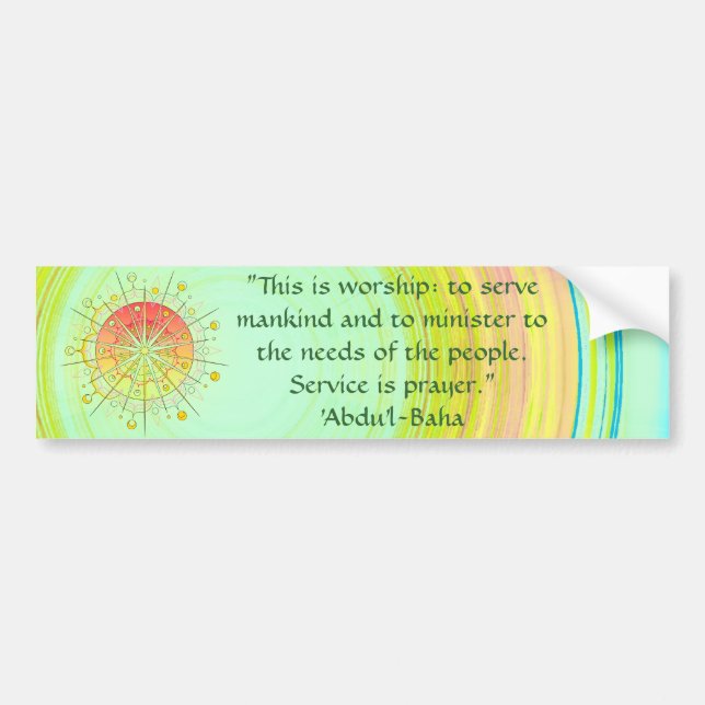 Patience4 Bumper Sticker (Front)