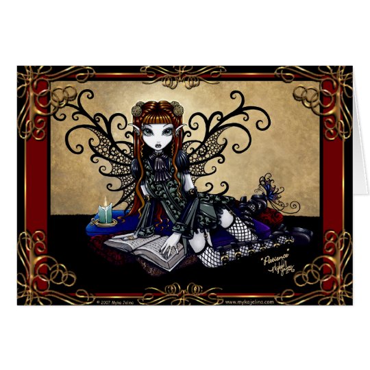 "Patience" Gothic Fairytale Card