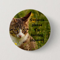 Patience please I'm hearing impaired