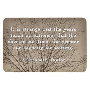 Patience Quote Magnet
