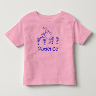patience toddler t-shirt