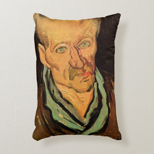 Patient in Saint-Paul Hospital by Vincent van Gogh Accent Pillow (Front(Vertical))