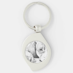 Patiently Waiting Keychain
