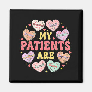 Patients are candy heart valentine nurse nicu wome magnet