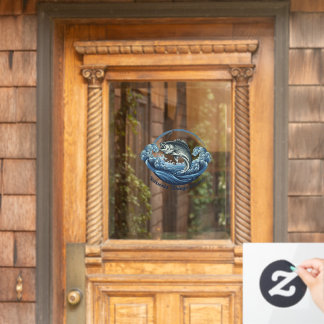 "Patients Brings Success" Fishing Window Cling