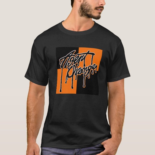 Patin punk de T-shirt de logo de "égouttement" (Devant)
