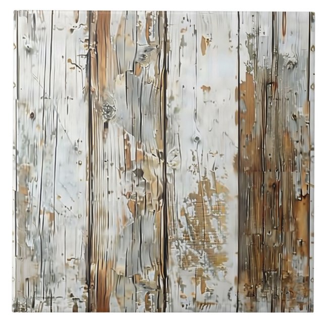 Patina Wood Rustic Distressed Plank  Tile (Front)