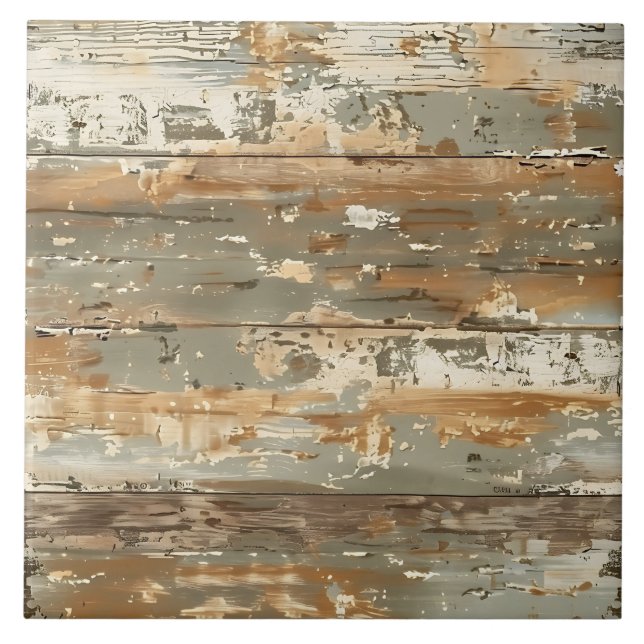 Patina Wood Rustic Distressed Plank  Tile (Front)
