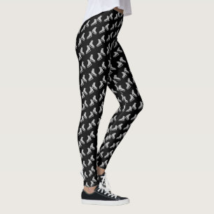 Patinage artistique leggings Patinage de glace mot