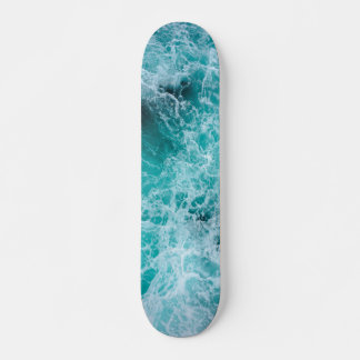 Patineta Blue Ocean waves Skateboard