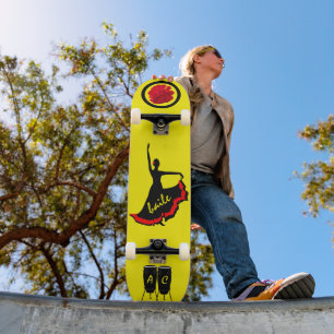 Patineta espagnole monographie "Baile" Skateboard