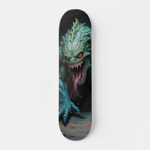 Patineta Monstruo Lagarto Poseido Skateboard