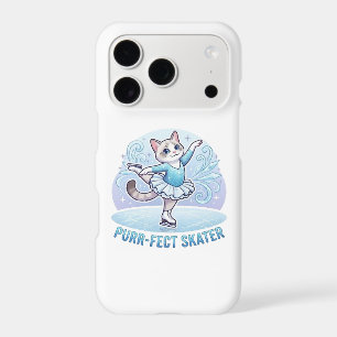 Patineur Parfait Chat Mignon Patinage Artistique P