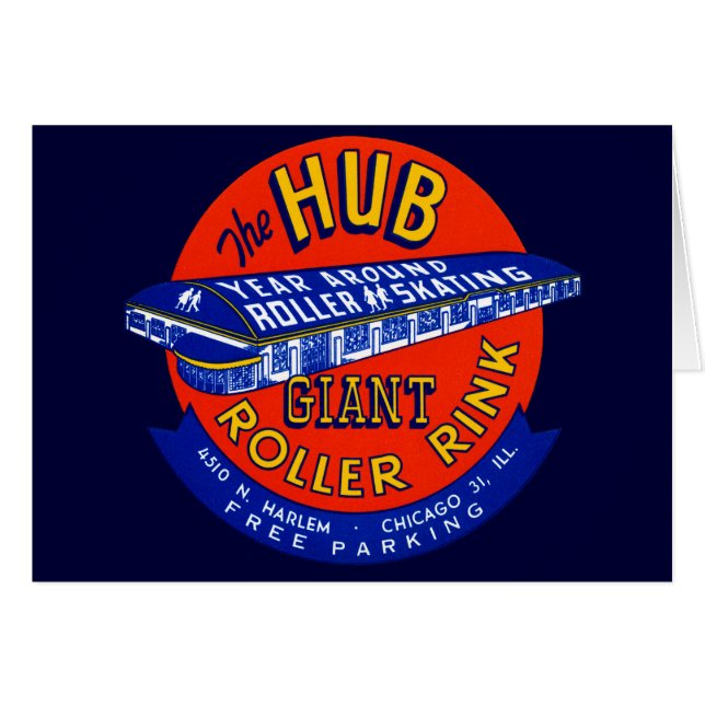 patinoire vintage Chicago (Devant horizontal)