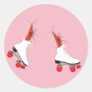 Patins à rouleaux pour tous Sticker