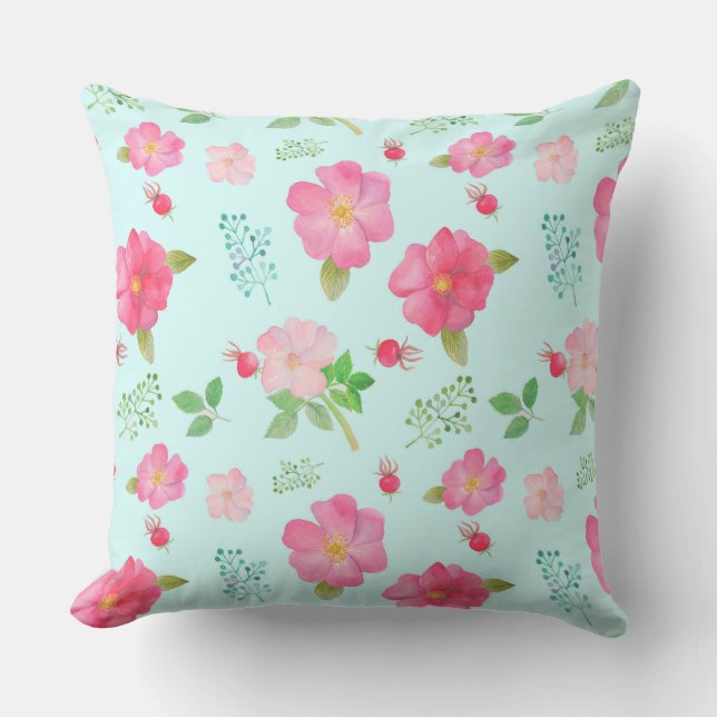 Patio Coussin Belle Roses Roses Roses Roses Roses  (Recto)