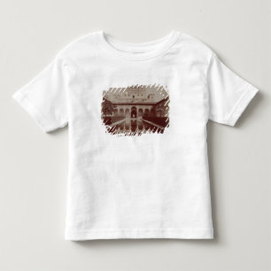 Patio de los Arrayanes, Alhambra, c.1875-80 (sepia Toddler T-shirt
