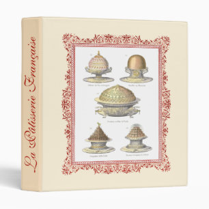 Pâtisserie Française - French Cakes Recipe Binder
