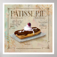 Patisserie III Poster Art