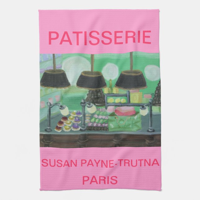 PATISSERIE PARIS KITCHEN TOWEL (Vertical)