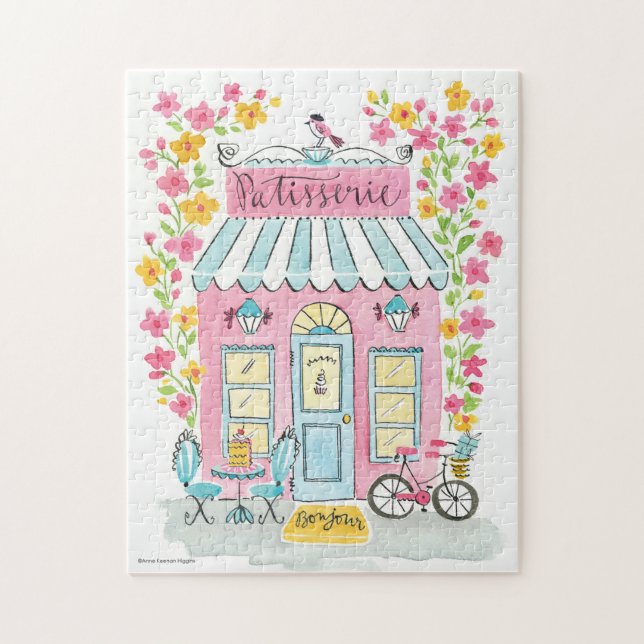 Patisserie Puzzle par ©Anne Keenan Higgins (Vertical)
