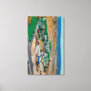 Patmars Motel and Modern Drive-InState Canvas Print
