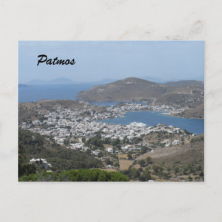 Patmos, Greece Postcard