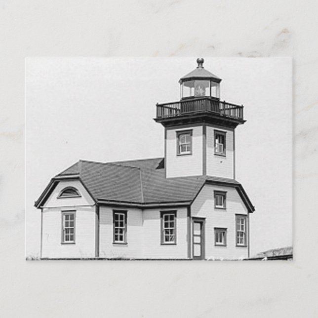 Patos Island Lighthouse Postcard (Front)