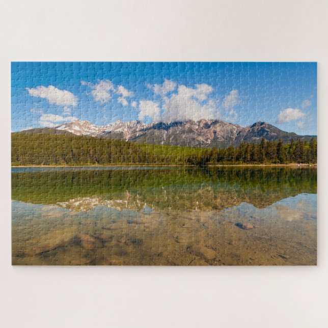 Patricia Lake, Alberta, Canada Jigsaw Puzzle (Horizontal)