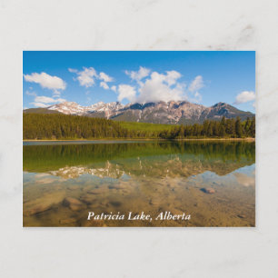 Patricia Lake, Jasper National Park postcard