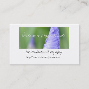 Patricia Sanders Photography Business Card