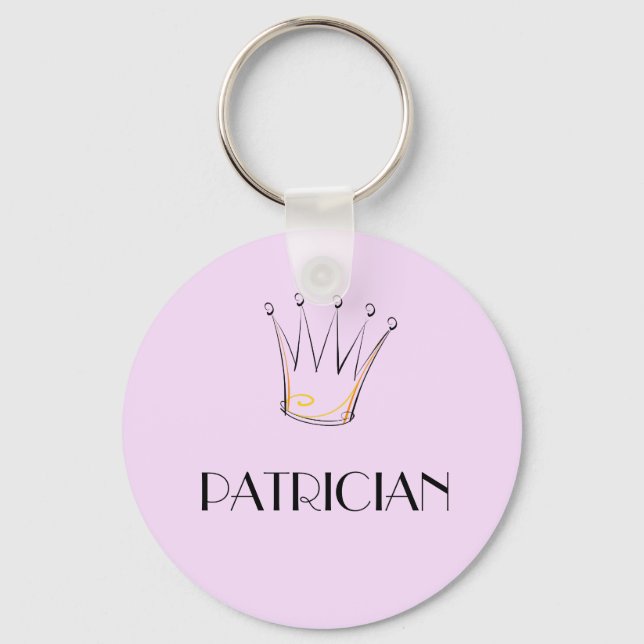 "PATRICIAN" Key Chain (Front)