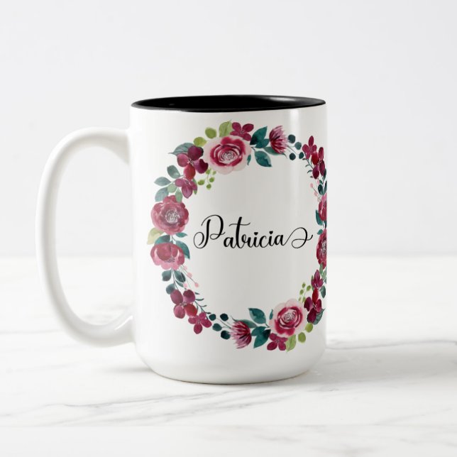 Patricia's Mug 15oz (voir plus d'options) (Gauche)