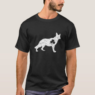 Patrick Day German Shepherd Dog St Patrick's Day T-Shirt