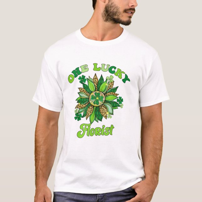 Patrick Day Shamrock One T-Shirt (Front)