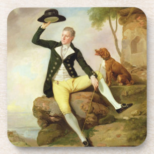 Patrick Heatly, c.1783-87 (oil on canvas) Coaster