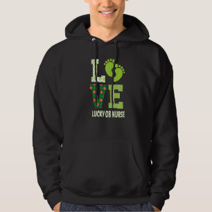 Patrick Labour And Delivery Nurse St Patrick's Day Hoodie