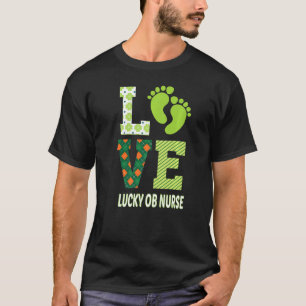 Patrick Labour And Delivery Nurse St Patrick's Day T-Shirt